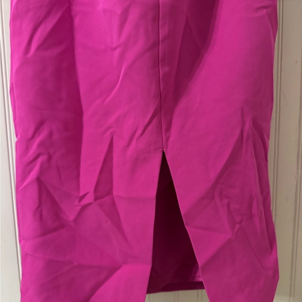 Bardot Nordstrom Strapless Pink Shock Dress 4/XS NWT - Picture 7 of 8